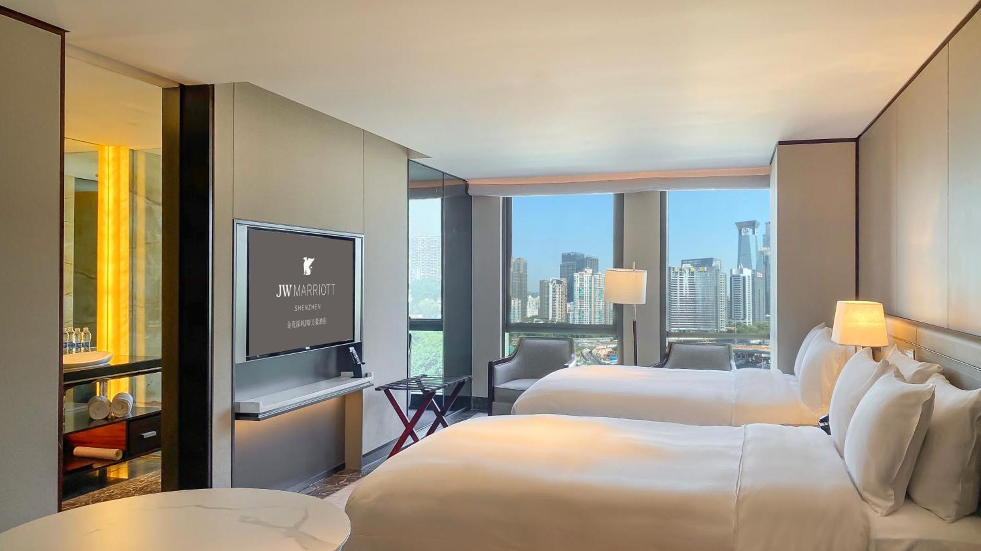 Jw Marriott Hotel Shenzhen Bagian luar foto