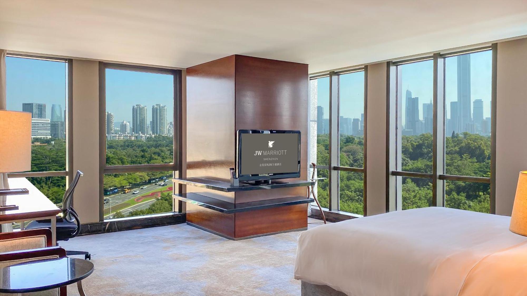 Jw Marriott Hotel Shenzhen Bagian luar foto
