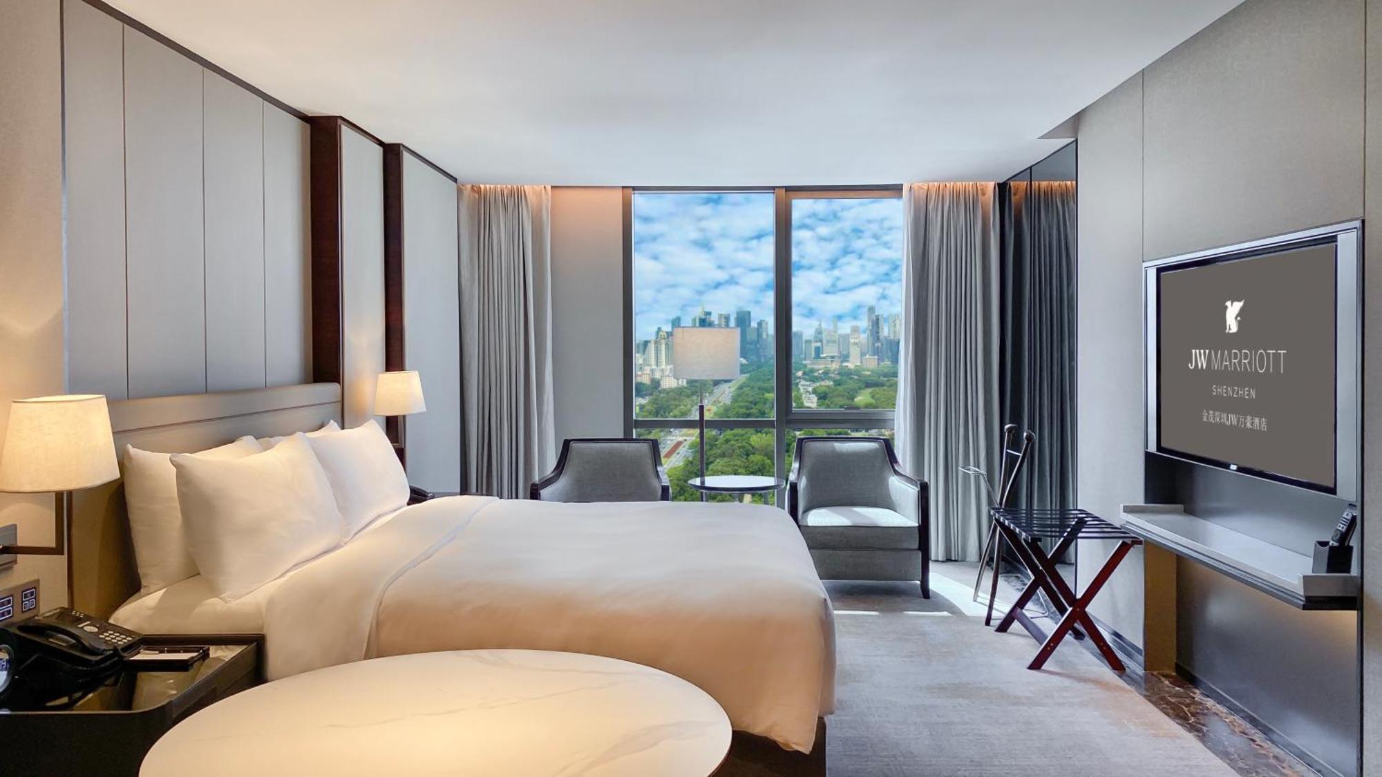 Jw Marriott Hotel Shenzhen Bagian luar foto