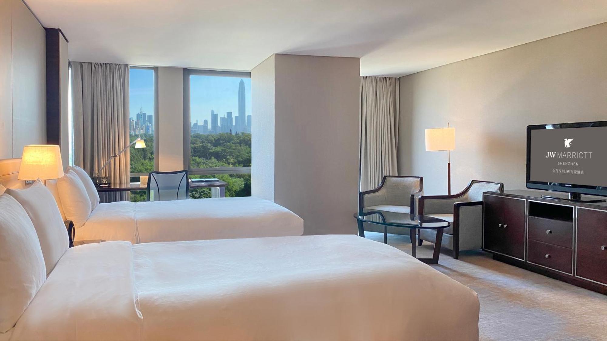 Jw Marriott Hotel Shenzhen Bagian luar foto